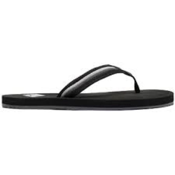New!! Men’s Sperry Topsail Thong Flip Flop Sandal Black/Grey Canvas Size 14m